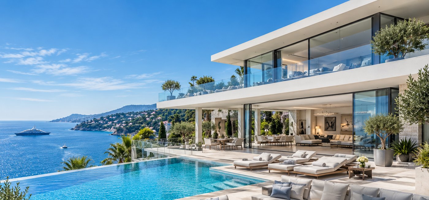 Private waterfront villa